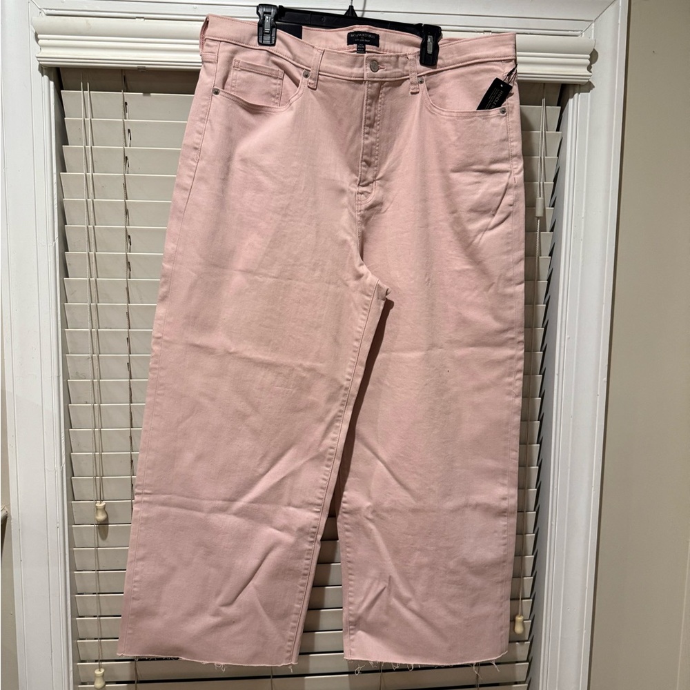 Banana Republic Light Pink Flare Jeans